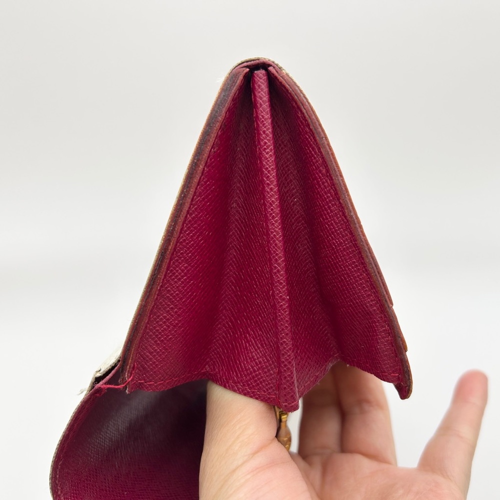 Louis Vuitton Monogram White Multicolor Takashi Murakami Sarah Wallet - Picture 14 of 16